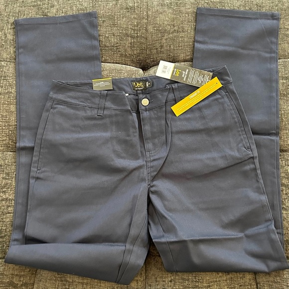 Girls Juniors Sz 13 Straight Leg Pant Lee Uniform NWT - Picture 5 of 5